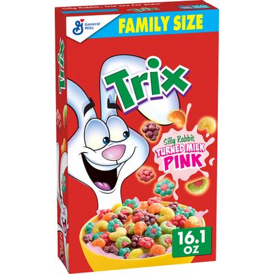 Trix Cereal Fruit Flavored Corn Puffs, 16.1 Oz (Pack Of 14)