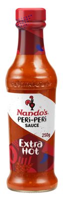 Nando&#39;s Peri-Peri XX Hot Sauce 2 by 9.1 oz LARGE dble Size South African (Extra Extra Hot)