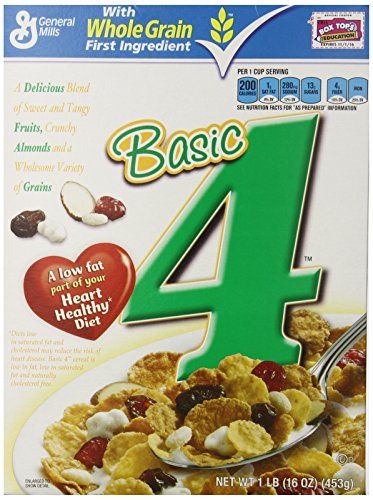 General Mills Cereals Basic 4 Cereal, 16 Ounce (Pack of 3)