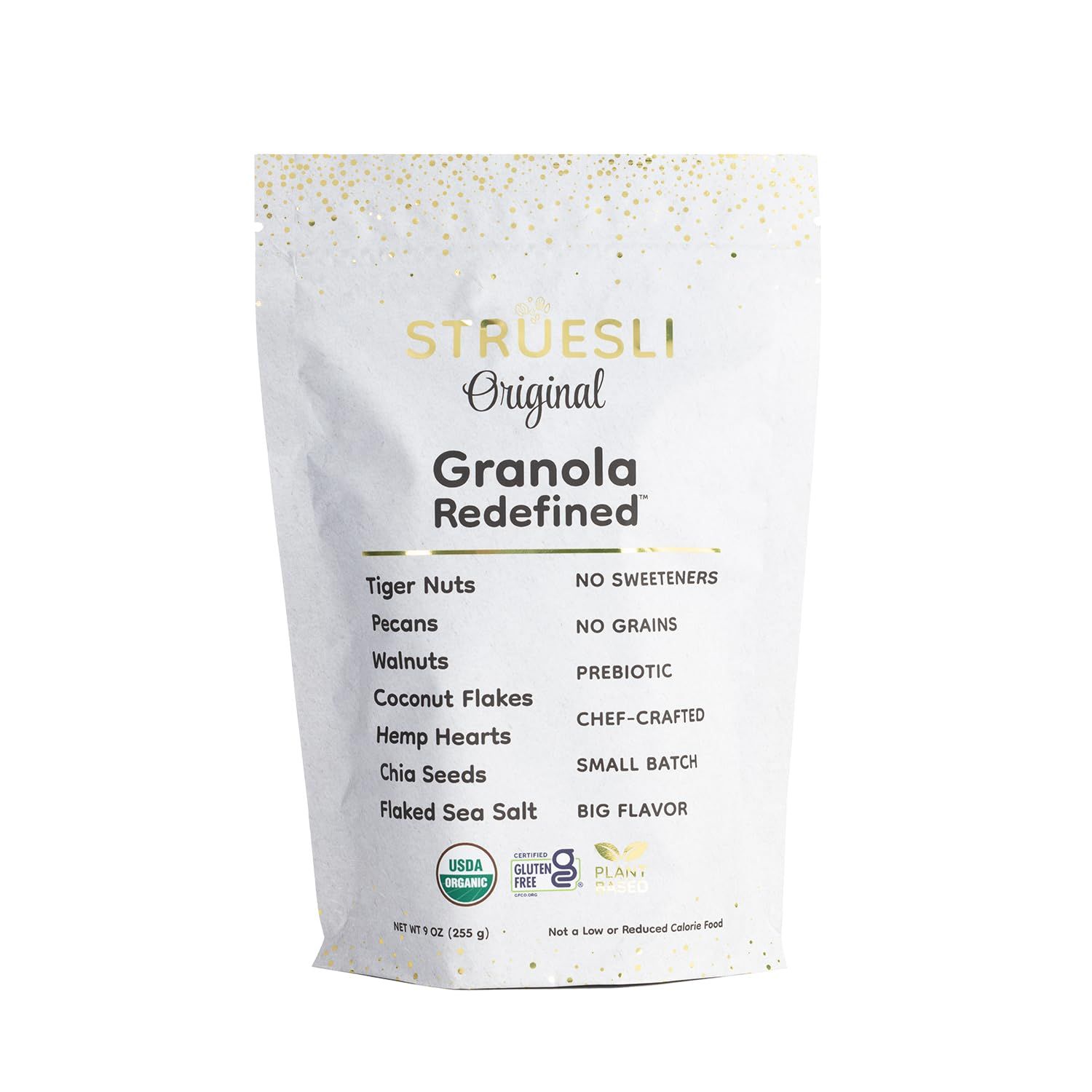 Struesli  Organic Granola Redefined  No Sweeteners  No Grains  Keto Friendly  Paleo Friendly Original