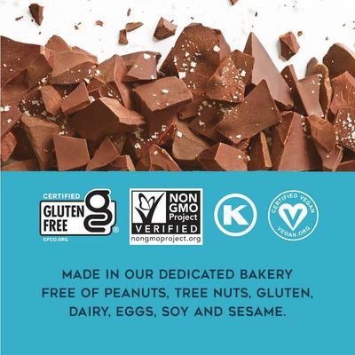 88 Acres Seed Granola | Gluten Free, Nut Free, Non GMO, School Safe, Healthy Vegan Breakfast Cereal | 1 Pack (Dark Chocolate Sea Salt)