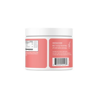 Cure Hydration | Plant-Based Electrolyte Drink Mix | No Added Sugar | FSA & HSA | Dehydration Relief Powder Made with Coconut Water | Non-GMO | Vegan | 28 Servings Jar - Strawberry Kiwi