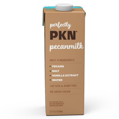 THIS PKN Pecan Milk, Non Dairy Milk Alternative, Plant-Based Nut Milk, 4 Ingredients Without Added Sugars and No GMOs or Lactose, Original Flavor