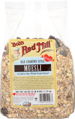 Bob&#39;s Red Mill Old Country Style Muesli, 40-oz. Bags (Count of 2)