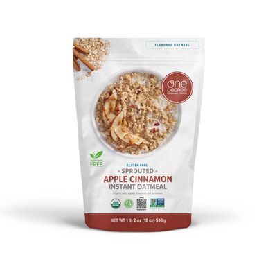 Hot Cereal FLV Apple Cinnamon Organic USA (18oz) (Case6)