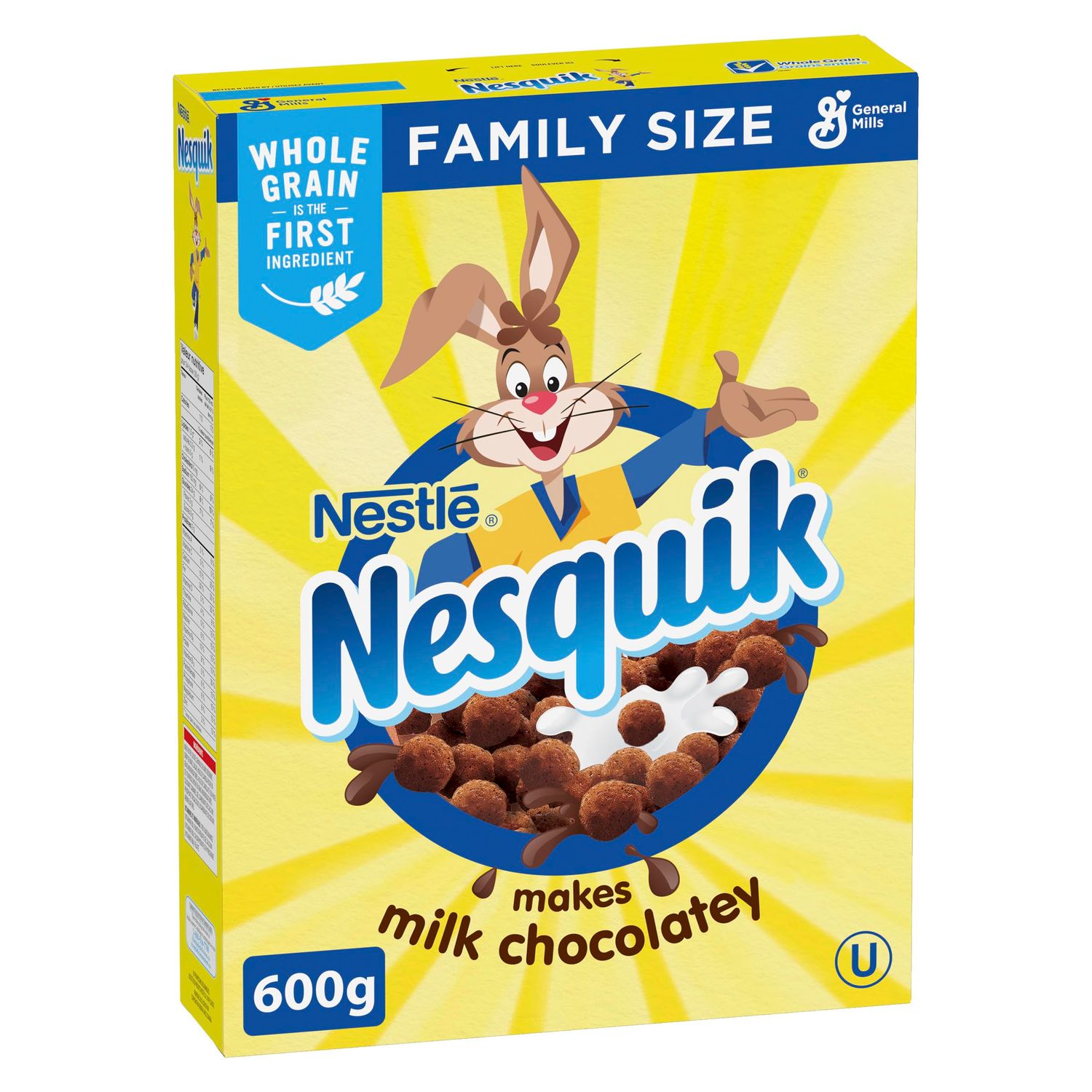 Nesquik Chocolatey Cereal, 600 Gram {Imported from Canada}