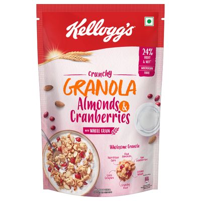 Kellogg&#39;s Crunchy Granola Almonds and Cranberries 460g