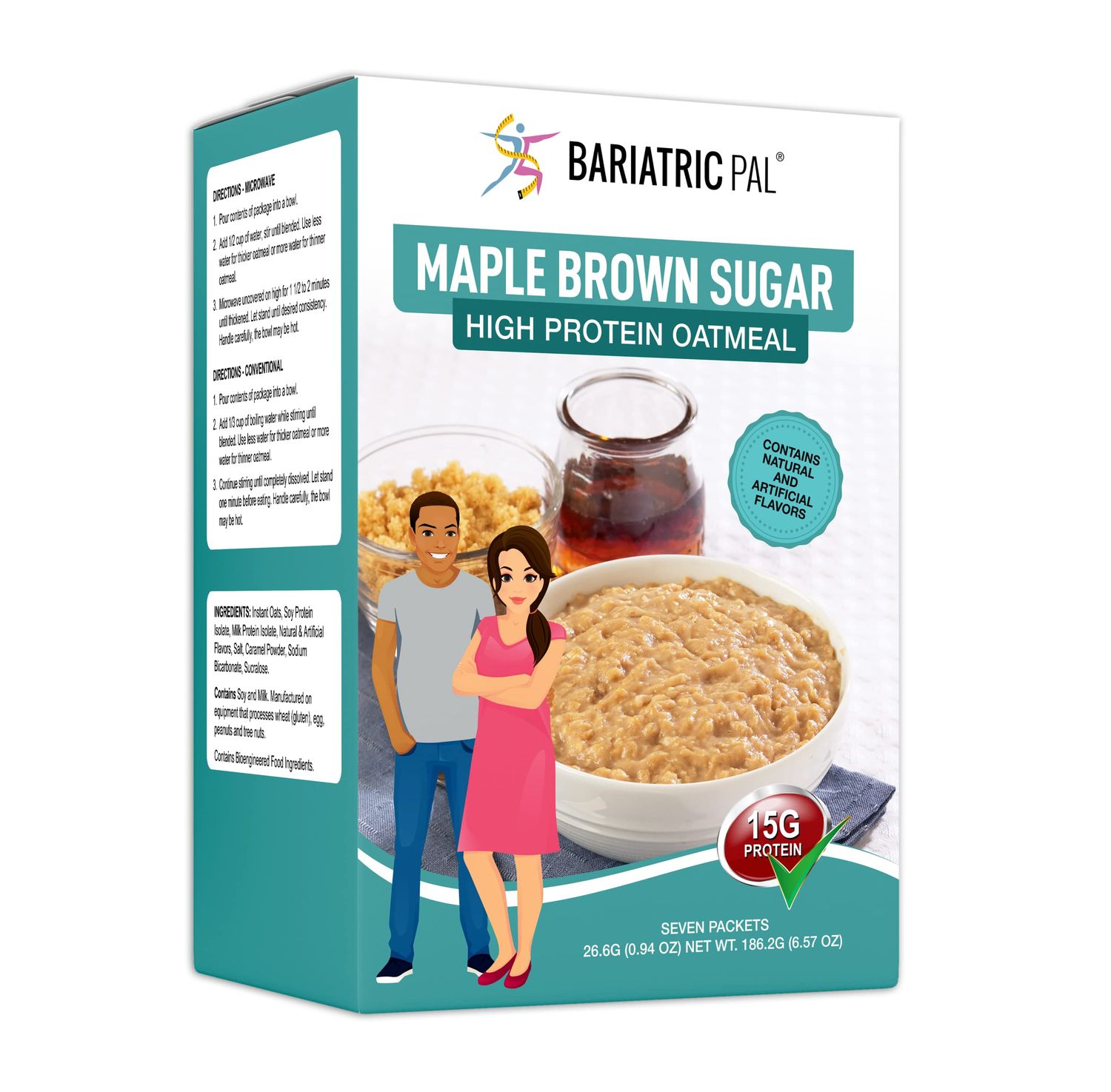 BariatricPal Hot Protein Breakfast - Maple Brown Sugar Oatmeal (1-Pack)