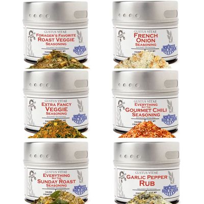 Slow Cooker Seasonings Authentic Small Batch Seasoning Mixes 6 Gourmet
