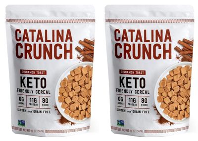 Generic (Pack of 2) Catalina Snacks Keto Friendly Cereal, 20 Ounce -Sugar Free, Gluten Free(40 Ounce total)