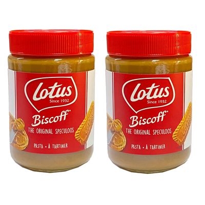 Lotus Biscoff Spread Smooth 400g - Pack of 2