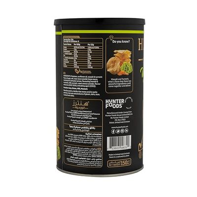 Hunters Gourmet Hand Cooked Potato Chips - Wasabi And Turmeric - 150g-5.29oz