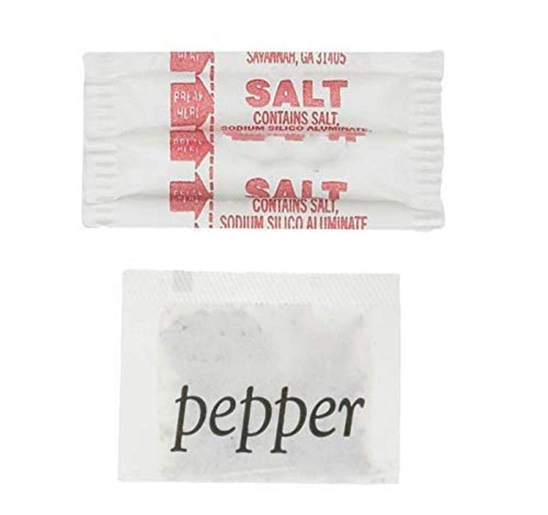 Perfect Stix - PS-Salt &amp; Pepper Packets-2000 Salt and Pepper Packets Combo -1000 of Each (2000 Total Packets)