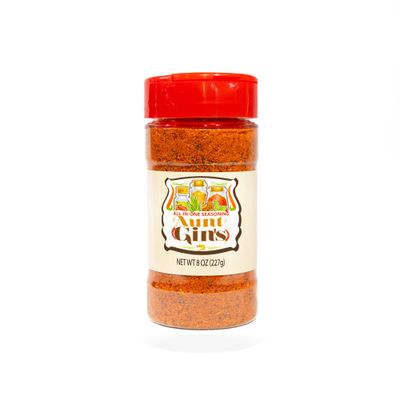 Aunt Gin&#39;s All-in-One Seasoning (8oz) - All Purpose Seasoning for Chicken, Pork, Seafood, Beef, Vegetables and More