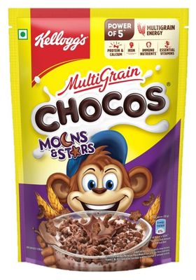 Kellogg Chocos Moons &amp; Stars Pouch, 375 g
