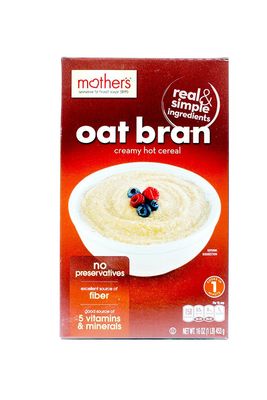 Mother&#39;s 100% Natural Oat Bran Cereal, 16-Ounce Box (Pack of 6)