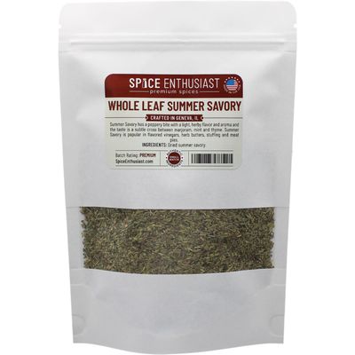 Spice Enthusiast Whole Leaf Summer Savory - 2 oz