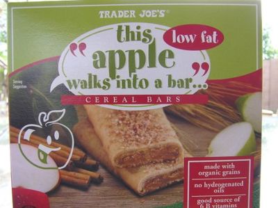 Trader Joe&#39;s Apple Low Fat Cereal Bars, 6 Count Box, (Pack of 6)