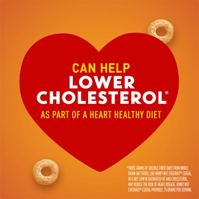 Honey Nut Cheerios Heart Healthy Cereal Cup, 1.8 OZ Single Serve Cereal Cup (Pack of 12)