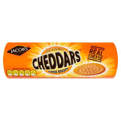 Jacob&#39;s Baked Cheese Cheddars - 150g - Pack of 3