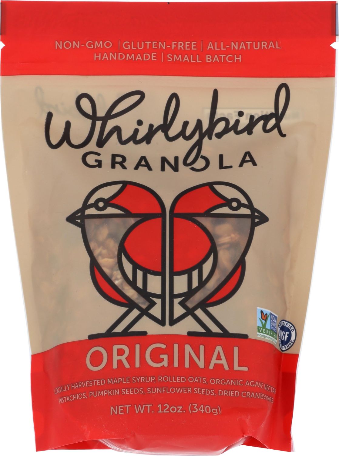 WHIRLYBIRD GRANOLA Granola Original, 11 OZ