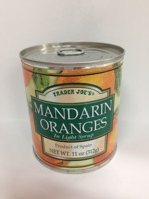 Trader Joe&#39;s Mandarin Oranges in Light Syrup (Pack of 2)