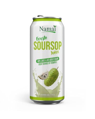 Namai Pure Soursop Juice, No Added Sugar, 24-Pack