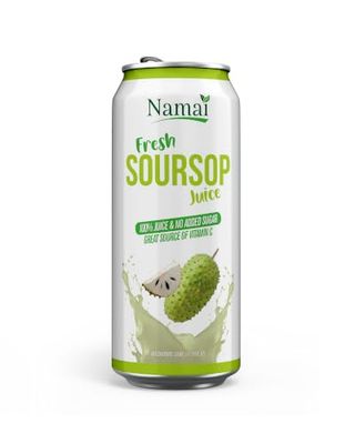 Namai Pure Soursop Juice, No Added Sugar, 24-Pack