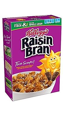Kellogg&#39;s Raisin Bran Cereal, 13.7 oz Box (Pack of 3)