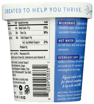 purely elizabeth Oats Blueberry Walnut Collagen Protein, blueberry walnut, 2 Ounce