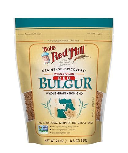 Bob&#39;s Red Mill Red Bulgur/ Hard Wheat Ala, 24 Oz