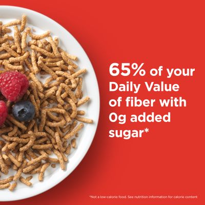 Fiber One Cereal, Original Bran, High Fiber Cereal Made with Whole Grain, 19.6 oz