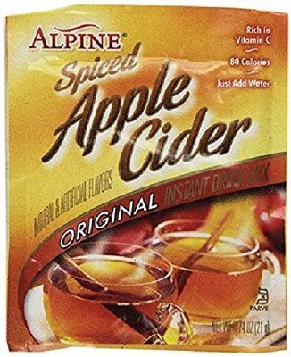 Alpine Spiced Apple Cider Drink Mix, Original, 0.74 oz (180 count)