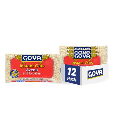Goya Foods Instant Oats, 12 Ounce (Pack of 12)