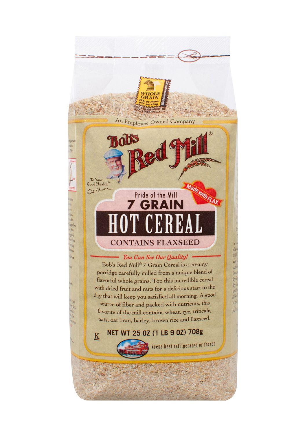 Bob&#39;s Red Mill 7 Grain Cereal, 25 Ounce