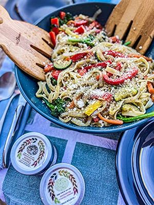 Gustus Vitae - Italian French Countryside Gourmet Seasoning & Spice Collection - Artisanal Salt Free Spices - All Natural - Non GMO - Small Batch - Hand Packed - Magnetic Tins