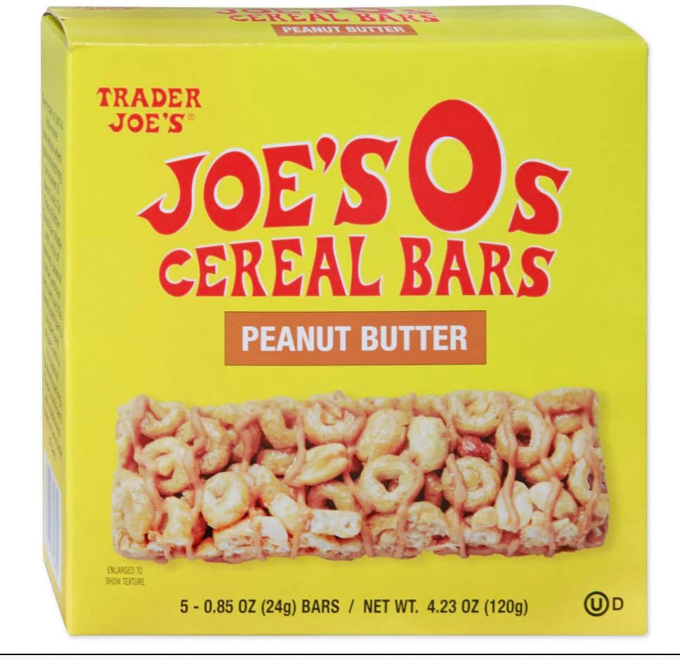 TJs joe Os Cereal Bars - 2 boxes of 5 bar/box