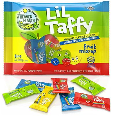 Heaven &amp; Earth Lil Taffy Fruit Mix (Approx. 40 Count)