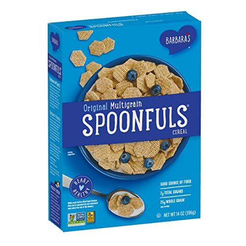 Barbaras Multigrain Spoonfuls Cereal - Non-GMO Project Verified, Kosher, Vegan - 14 Oz (12 Pack)