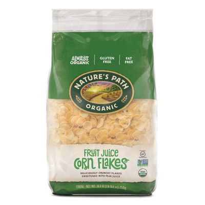 Nature&#39;s Path Organic Gluten Free Fruit Juice Corn Flakes, 1.65 Lbs. Earth Friendly Package, Non-GMO, Fat Free, 26.4 Ounce (Pack of 6)