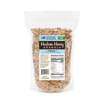 Hudson Henry Granola, Pecan - 2.5lb Bulk Bag | Non-GMO Project Verified, Gluten Free