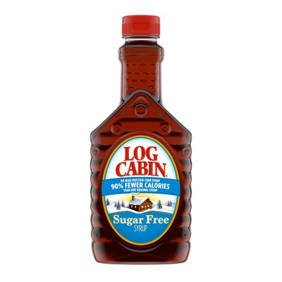 Log Cabin Sugar Free Syrup, 12 FL OZ (Pack of 12)