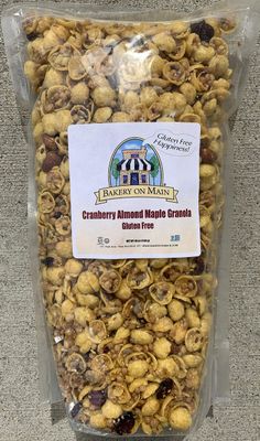 Bakery on Main Gluten Free Granola, Cranberry Almond Maple, 2.5 Pound (Pack of 10)