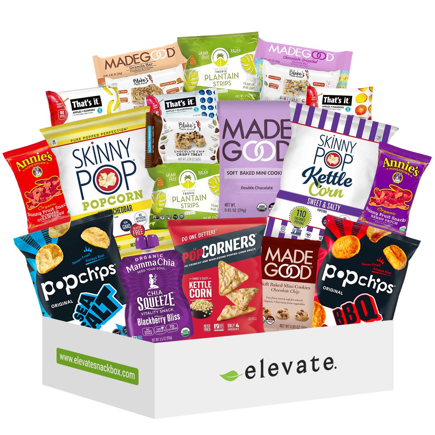 Allergy Friendly Snack Box: (20 Ct): All Snacks Are Vegan, Dairy Free, Gluten Free, Nut Free, Soy Free, Egg Free, Fish Free, Shellfish Free, Peanut and Tree Nut Free, Top 8 Allergen Free, Gift Box For