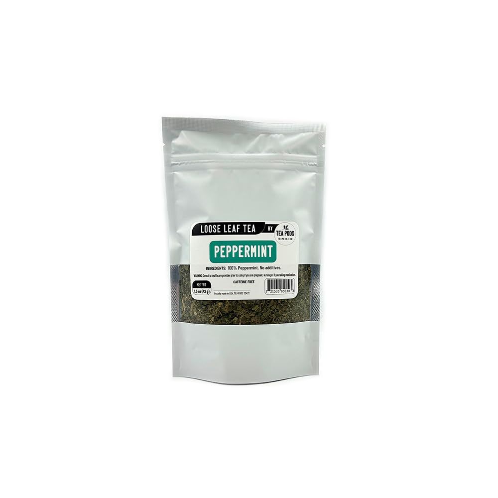 Peppermint loose leaf tea