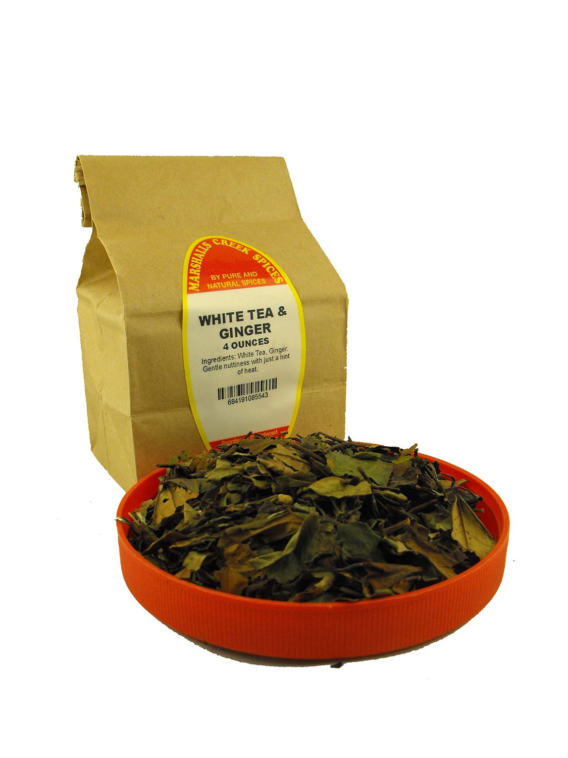 Marshalls Creek Spices Select Loose Leaf Tea, White Tea &amp; Ginger