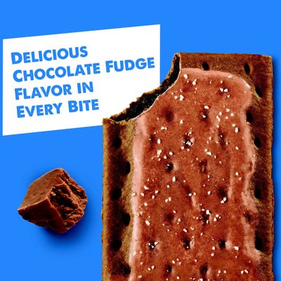 Pop-Tarts, Breakfast Toaster Pastries, Frosted Chocolate Fudge, 10.159lb Case (48 Count)