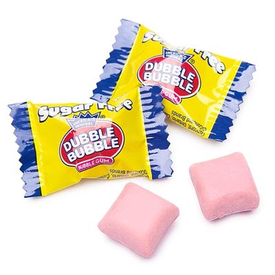 American Classic Sugar Free Chewing Gum Candy In Bulk 16.25 Ounce Bag Individually Wrapped Original Bubblegum Flavor Keto Friendly Gluten Free 100pcs (1-LB)
