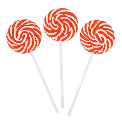 Red Swirl Lollipops - 24 Candy Suckers Individually Wrapped Bulk - 2 inch Pops - Great for Candy Buffet - Wedding - Graduation - Carnival - Christmas - Dr Seuss Candy Birthday Party Favors