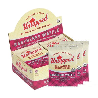 UnTapped Organic Raspberry Waffle Box of 16